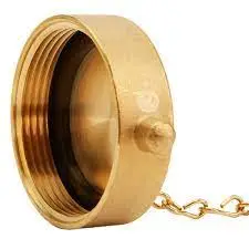 [Fire Hydrant Cap] Brass Instantaneous Cap 1 1/2"